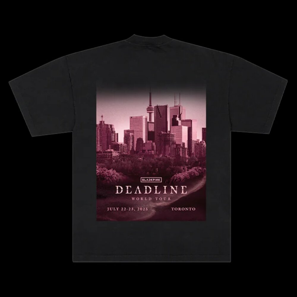 BLACKPINK Exclusive City Tee Toronto | Official Deadline Tour Merch
